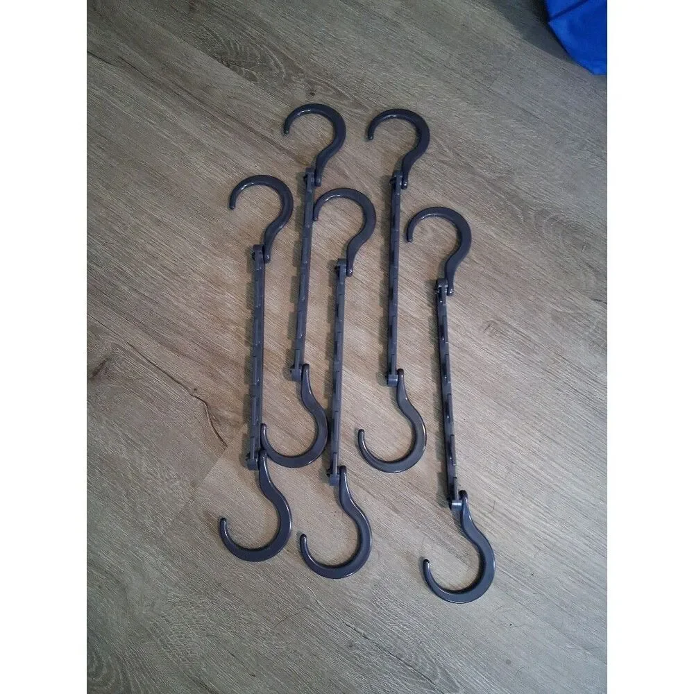 Wonder Hanger Max Clothing Closet Space Saver Set of 5